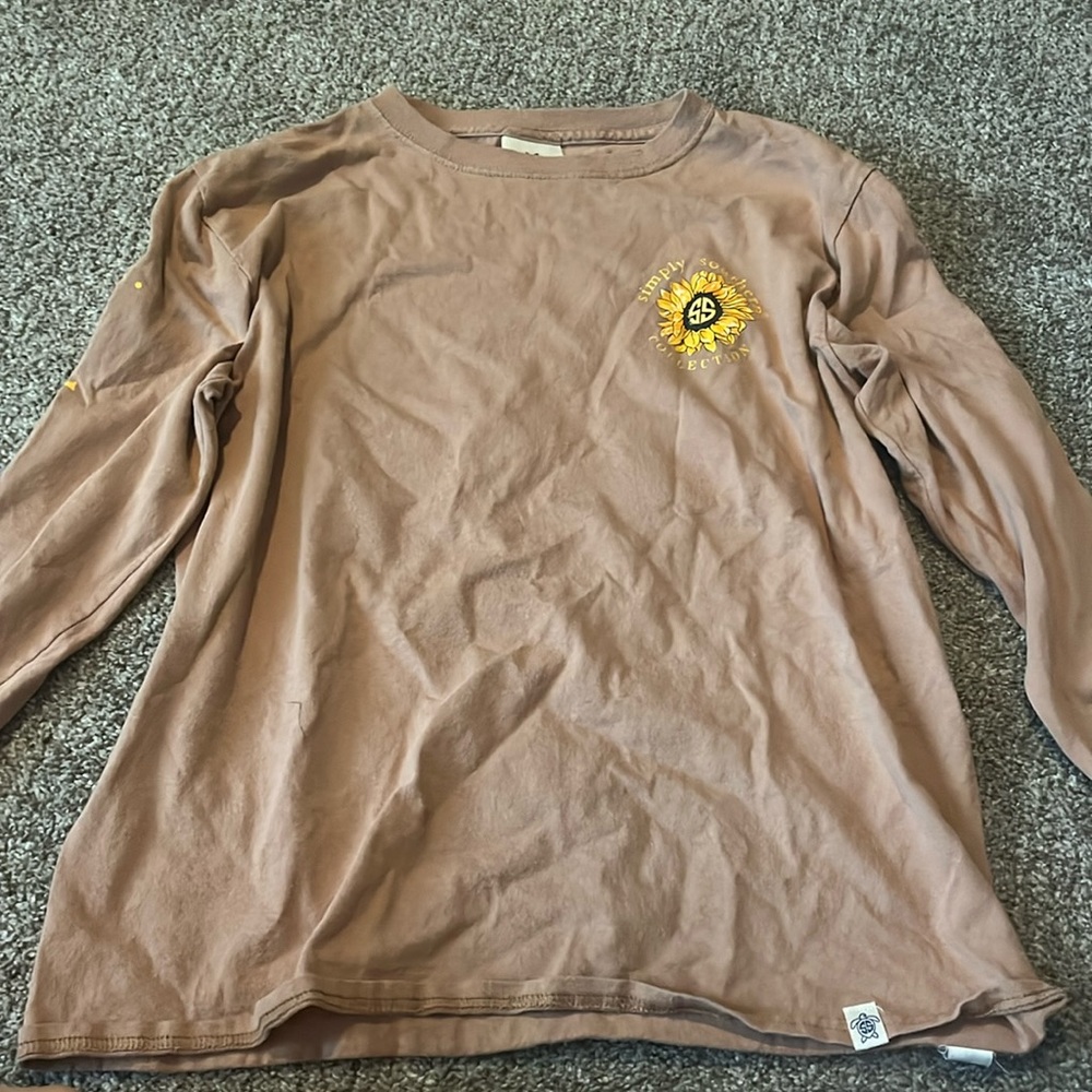 simply southern girls long sleeve size youth large